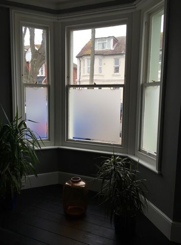 Frosted window film