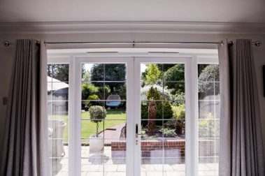 Solar Window Film Installed on Patio Doors