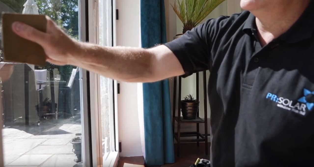 window film installation