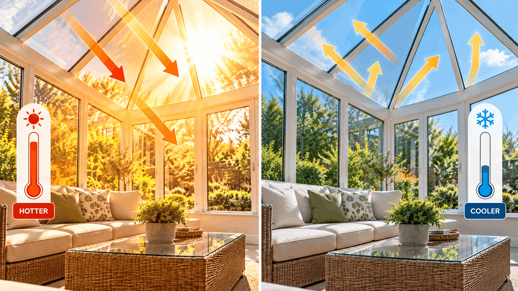 window conservatory films